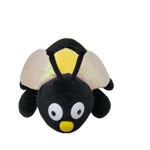 Buzzbee Bumble Bee Plush Stuffed Animal 16" Black Yellow Stripes